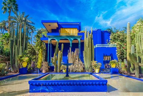 ysl bleu jardin majorelle marrakech|le jardin majorelle blue.